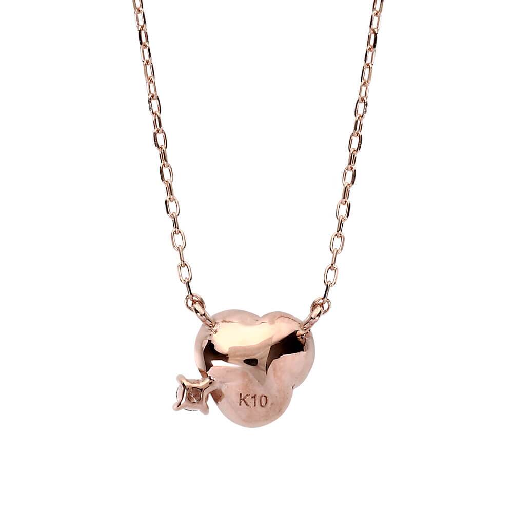 RITA JEWELRY 誕生石対応 選べる天然石3色 10金 K10 ゴールド 花パール ネックレス レディース 【RTP7002】 シンプル 普段使い 人気 ギフト ジュエリー アクセサリー 女性 彼女 妻 誕生日プレゼント  結婚 記念日  ラッピング付 おすすめ 誕生日プレゼント 人気 ブランド バースデー ギフト 記念日 秋アクセ 秋ジュエリー ご褒美ジュエリー 彼女 ネックレス ギフト