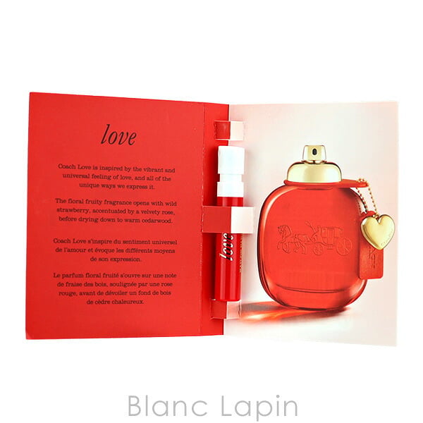 【ミニサイズ】 コーチ COACH ラブ EDP ミニフレグランス ミニ香水 1.2ml