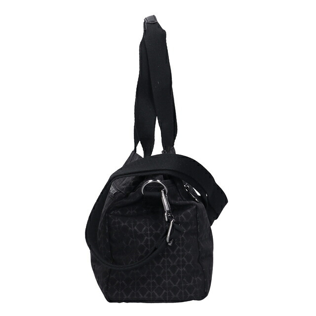 キプリング ハンドバッグ レディース ブランド Kipling エリシア ロゴ ワンポイント 総柄 2WAY K43793-K59 Signature Emb 黒