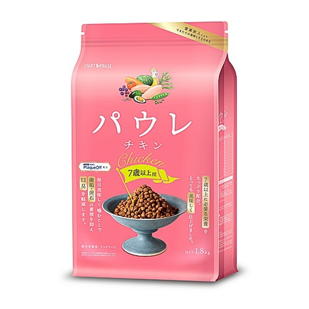 パウレ PAWLE ドッグフード チキン 7歳以上用 1.8kg×6個