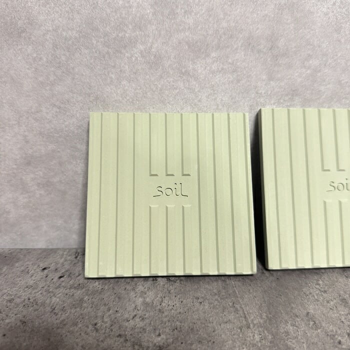 soil DRYING BOARD 2枚入り ワイングラス コップ 水切り 珪藻土 自然素材 高い吸水性 キッチン用品 おしゃれ 日本製