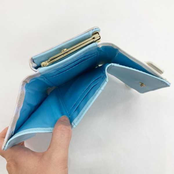 【11月10日入荷分予約受付中】 シナモロール 口金財布 財布 がま口 レディース キッズ 二つ折り コンパクト サンリオ キャラクター グッズ かわいい おしゃれ プレゼント ギフト サンリオ正規ライセンス品