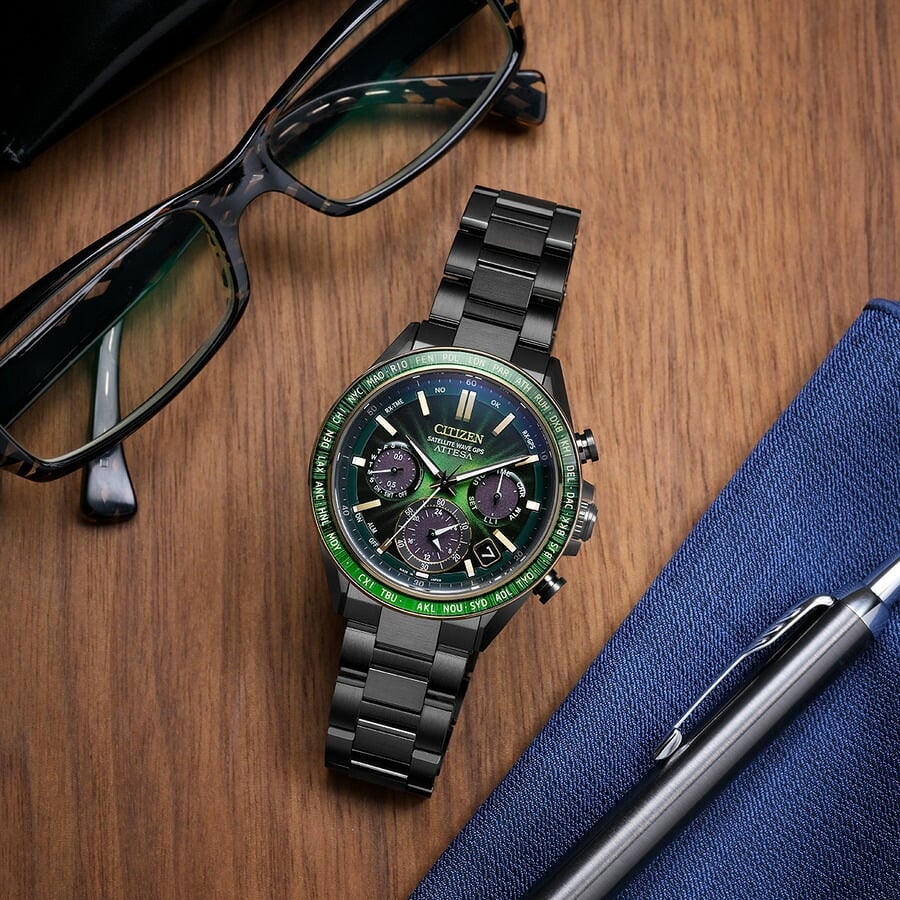 シチズン アテッサ CITIZEN ATTESA エコドライブ GPS衛星電波時計 Eco-Drive 50周年限定 腕時計 CC4084-83Z ダブルダイレクトフライト ACT Line【2026 新作】