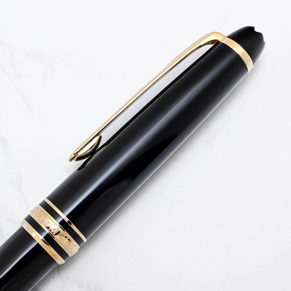 【2年間メーカー国際保証付】【名入れ無料】 モンブラン MONTBLANC シャーペン ツイスト式  シャープペンシル 0.5mm マイスターシュテュック クラシック ブラック×ゴールド 132456(12746) 筆記具 文房具 高級 ※紙袋別売り 送別会 誕生日 お中元 還暦祝い 結婚祝い 結婚式 名入れ 息子 娘 高級 名入れギフト 文房具 即日発送 成人祝い