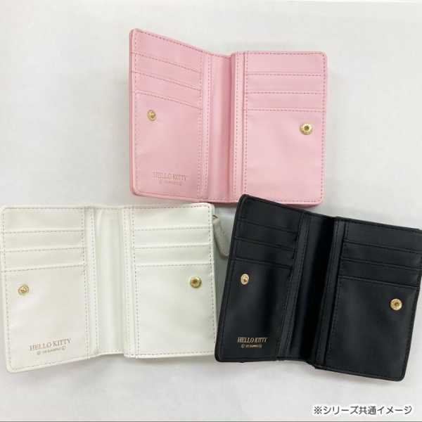 ハローキティ 財布 二つ折り Lファスナー 札入れ レディース ピンク キルティング ラインストーン サンリオ キャラクター 大人可愛い コンパクト ウォレット プレゼント ギフト HK83-1 サンリオ正規ライセンス品