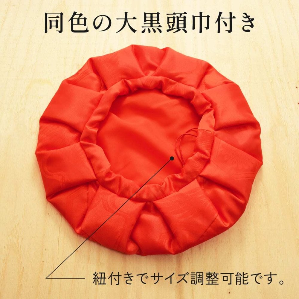 還暦祝い ちゃんちゃんこ 赤色 鶴亀甲柄 60歳 フリーサイズ 国産 日本製 【プレゼント 男性 女性 父 母 長寿祝い】
