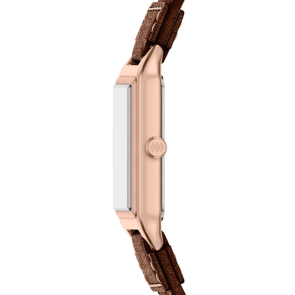 フォッシル FOSSIL 腕時計 レディース RAQUEL デイト アナログ ブラウン レザーウォッチ ES5503【2026 新作】