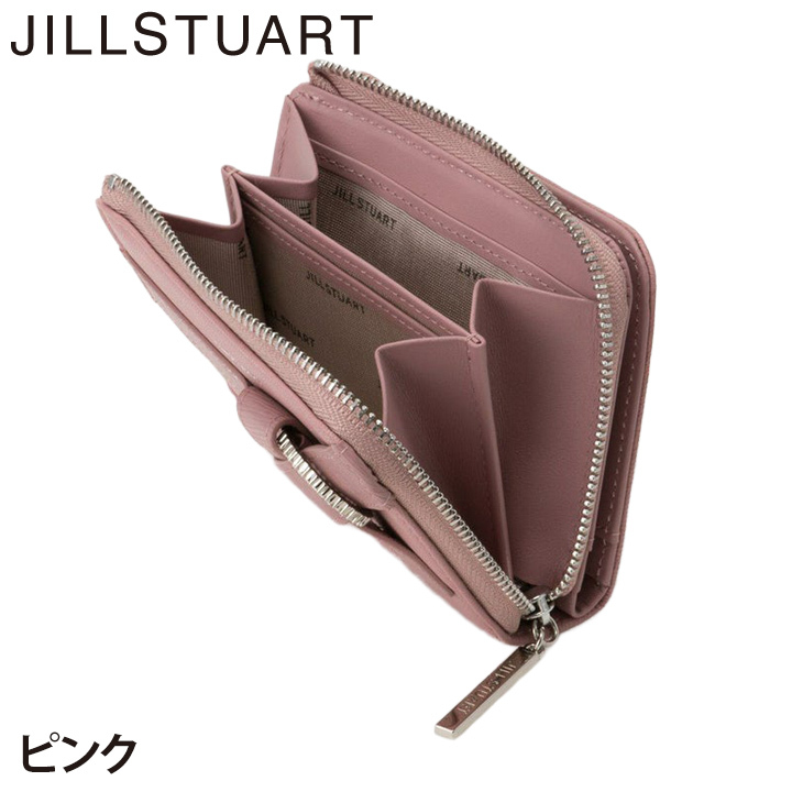 ジル スチュアート 財布 二つ折り レディース 山羊革 牛革 インプルーブ L字ファスナー ギフト JILL STUART