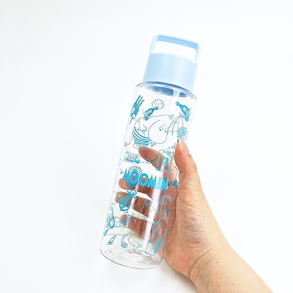 ムーミン ハンディクリアボトル ブルー MOOMIN SUMMER 水筒 ランチ