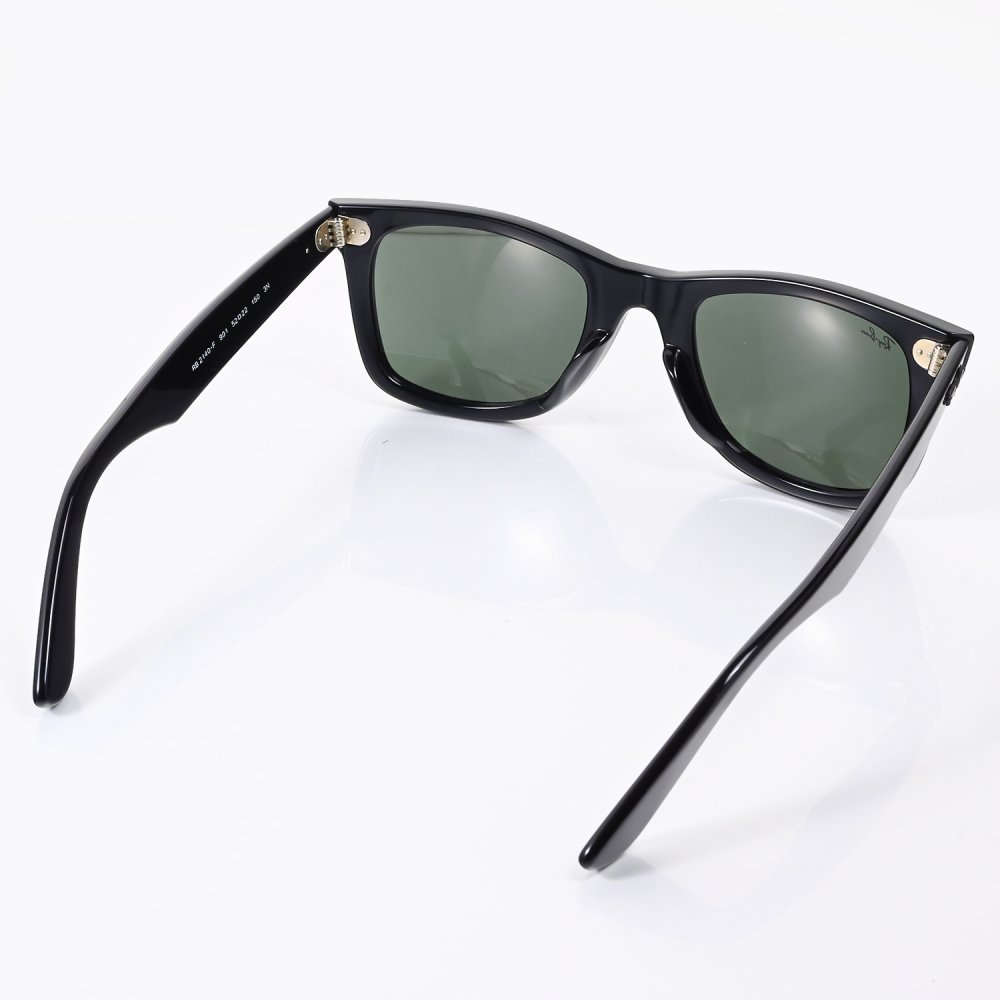 レイバン Ray-Ban サングラス オリジナル ウェイファーラー 52サイズ ローブリッジフィット アジアンフィット ウェリントン スクエア型 男女兼用 メンズ レディース グリーン RB2140F 901 52 22 150 3N 【スペシャルラッピング660円(別売り)】送別会 誕生日 お中元 結婚祝い 結婚式 高級 父の日 母の日 ホワイトデー