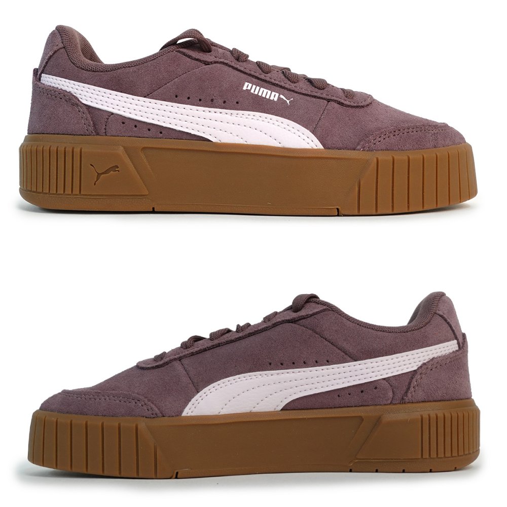 プーマ PUMA スニーカー レディース 厚底 ウィメンズ キャリーナ ミア SD スニーカー リッチココア/パウダーピンク 402638_08 CARINA MIA SD