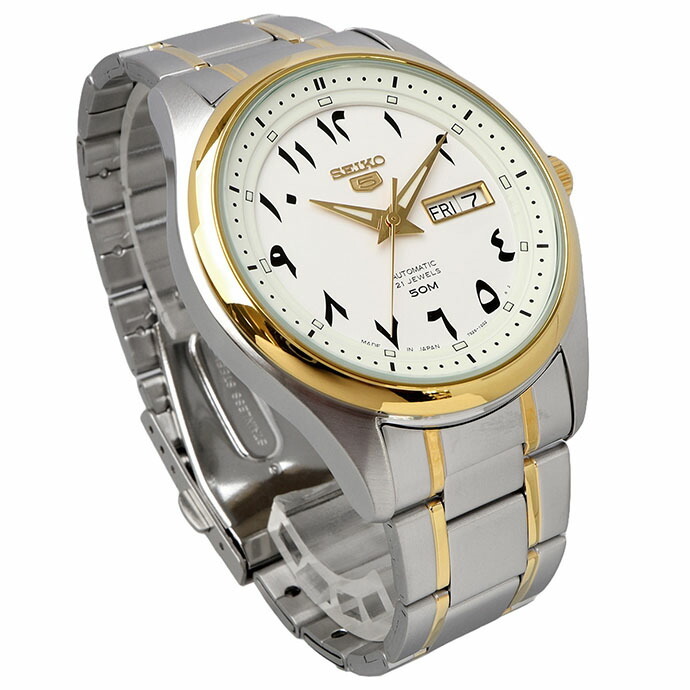 SEIKO 腕時計 セイコー 時計 ウォッチ 【日本製 Made in Japan】 セイコー5 自動巻き ビジネス カジュアル メンズ SNKP22J1 海外モデル [並行輸入品]