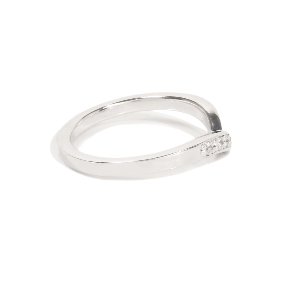 pt900 プラチナV字リング【刻印無料】結婚指輪 マリッジリング プラチナ900 ダイヤモンド 天然石 4月 誕生石 ペアリング ペア V字型 レディース ペア マリッジ 結婚 結婚式 誕生日 プレゼント ギフト包装 彫金 ハンドメイド 手作り 箱入り Grand Galleria グランドガレリア
