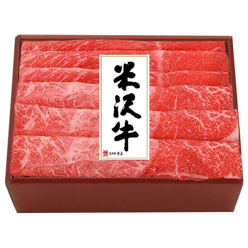 米沢牛黄木 米沢牛すき焼用 (YKMS80) [お中元][お歳暮] ※送料無料(北海道・沖縄・離島への配送不可)