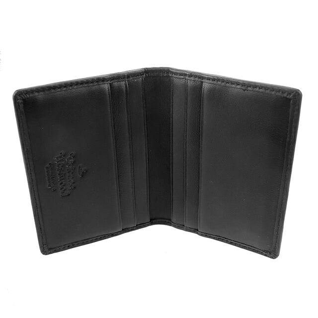 ヴィヴィアン ウエストウッド カードケース コンパクト メンズ レディース ブランド Vivienne Westwood ロゴ 5402000EM L003E N403 BLACK ビビアン