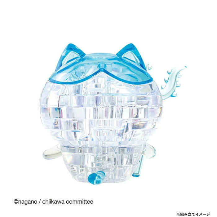 【11月10日入荷分予約受付中】 ちいかわ クリスタルパズル ハチワレ 立体パズル ビバリー 50301 透明 ジグソーパズル キャラクター グッズ 雑貨 インテリア ギフト プレゼント 小学生 子供 大人