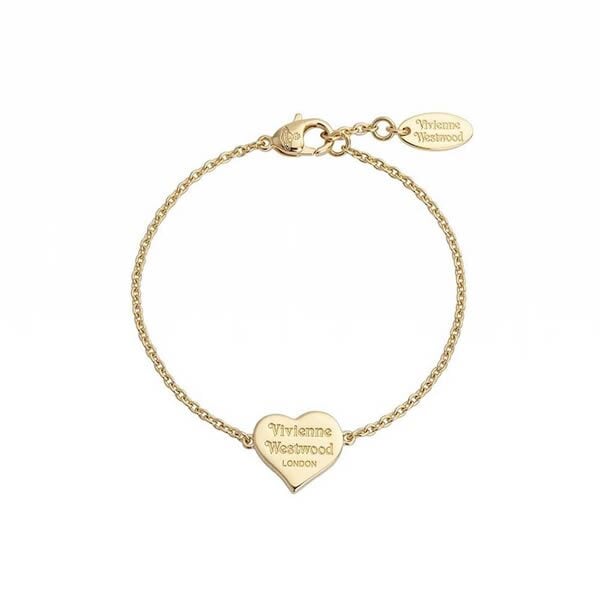 ヴィヴィアンウエストウッド ブレスレット Vivienne Westwood PETRA 61020060-02RA24 ゴールド レッド