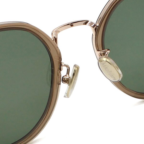 マックスマーラ サングラス MAX MARA MM0147-K/S 45A 54 サングラス ノーズパット MM0147K-45A-54 ブラウン グリーン ユニセックス