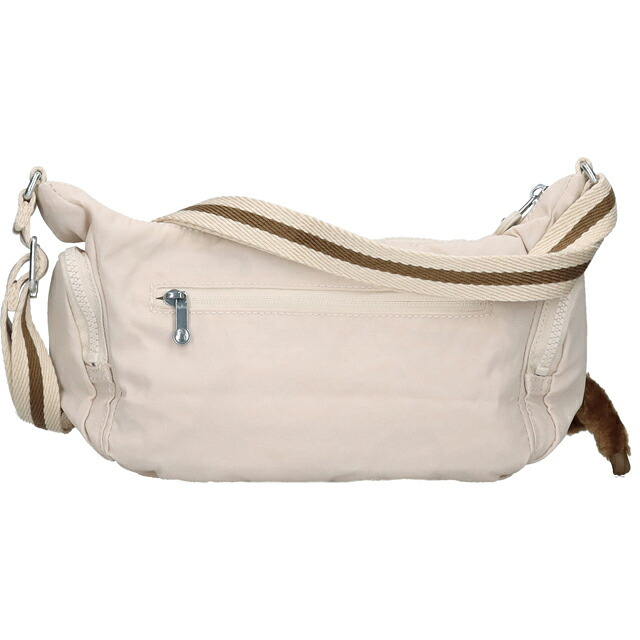 キプリング ショルダーバッグ レディース ブランド Kipling ガベット S ロゴ ワンポイント 無地 KI8115-9LO Soft Sand