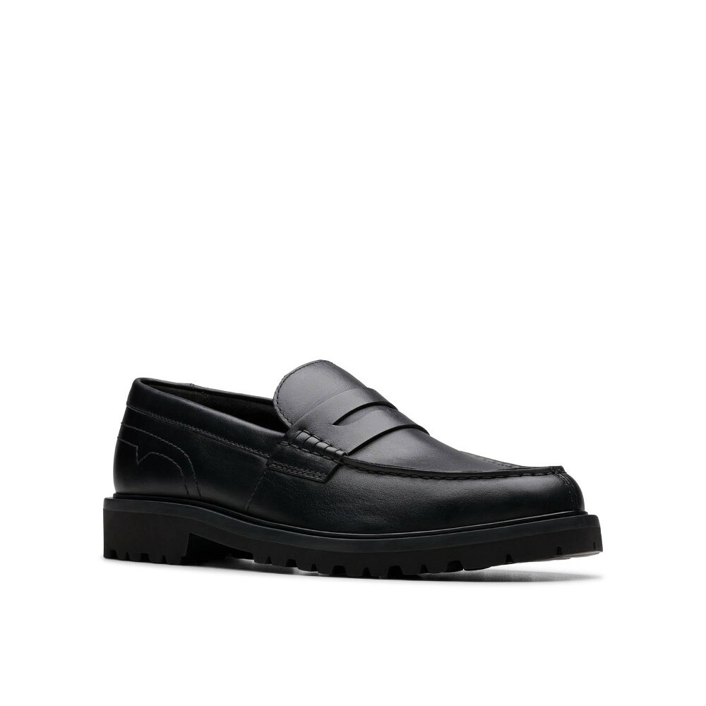クラークス メンズ ローファー 本革 ブラック レザー 軽量 クラシック ベーシック EXTRALIGHT ペニーローファーClarks Berwick Lo 26183727