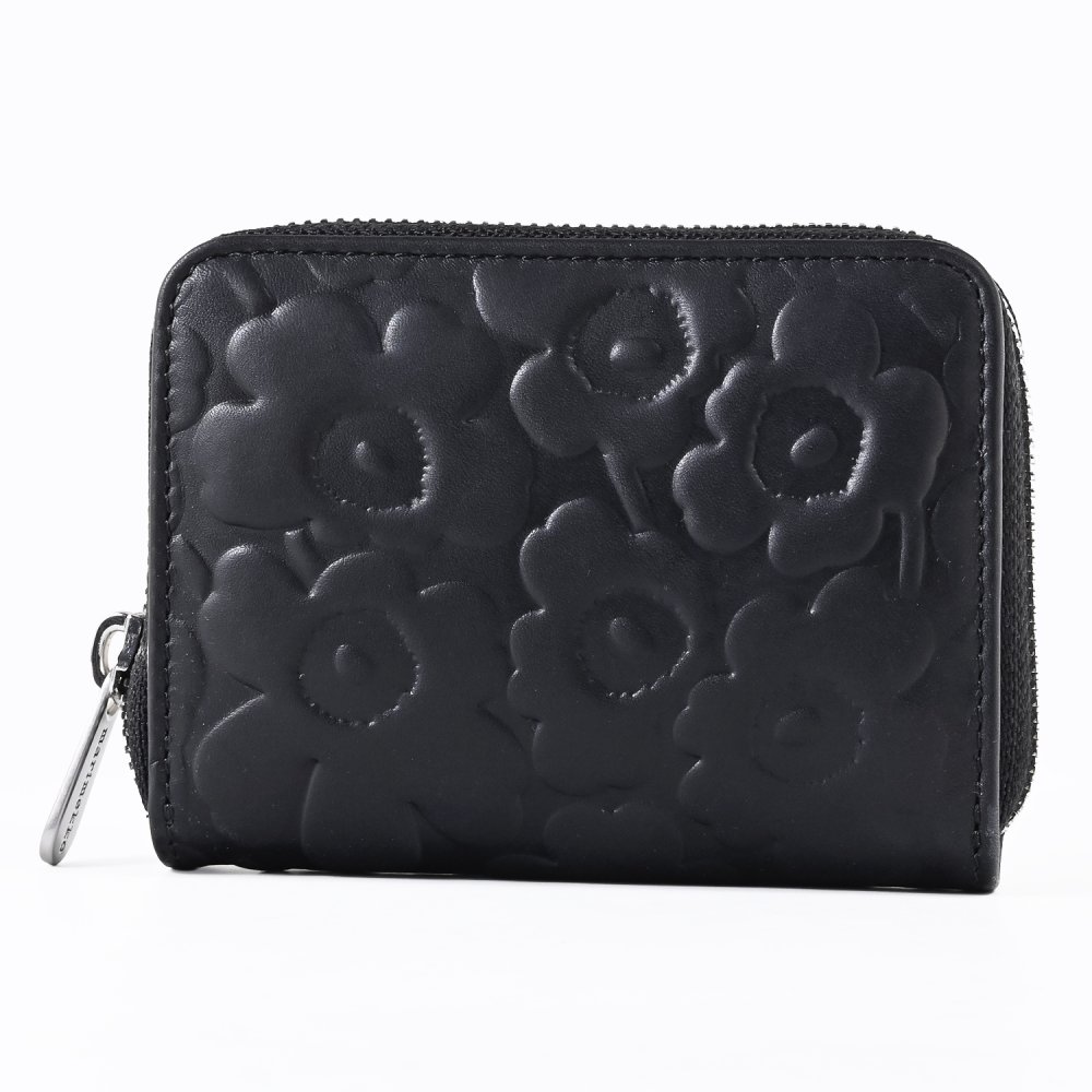 マリメッコ marimekko コインケース 小銭入れ カードケース 名刺入れ 2026冬新作 ウニッコ レディース ブラック 96101 096101 900 北欧雑貨 北欧デザイン 送別会 誕生日 お中元 結婚祝い 結婚式 高級 父の日 母の日 ホワイトデー【スペシャルラッピング660円(別売り)】