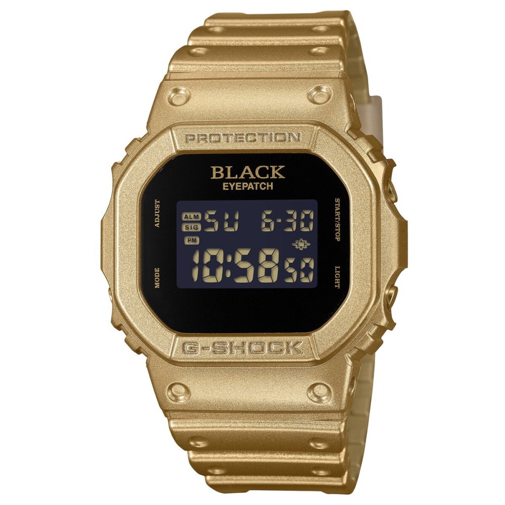 G-SHOCK デジタル カシオ Gショック CASIO BlackEyePatch コラボ 限定モデル 腕時計 メンズ DW-5600BEP-9JR【2026 新作】