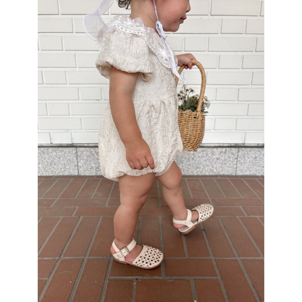 Frill chiffon rompers【誕生日】【１歳】 ロンパース 記念日 ギフト プレゼント