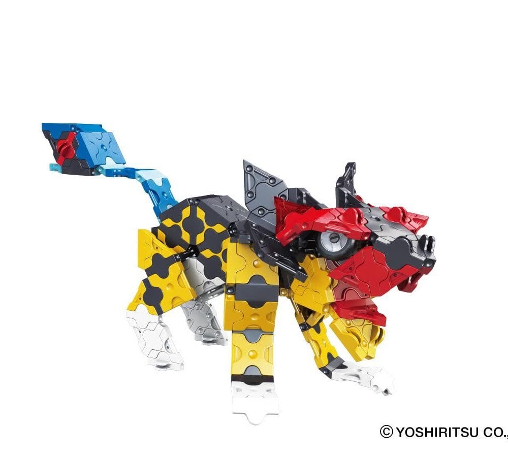 【2026年10月新仕様】LaQ　ラキュー ミスティカルビースト キメラ プラスチックコンテナVer L009647  Yoshiritsu ヨシリツ　知育　ブロック　玩具 日本製 送料無料