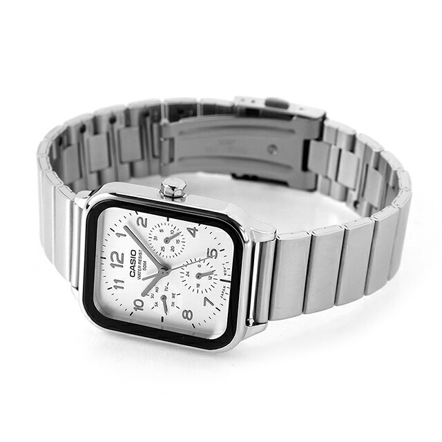 カシオ チープカシオ CASIO スタンダード クォーツ 電池式 MTP-M306D-7AV メンズ チプカシ 腕時計 ブランド アナログ シルバー