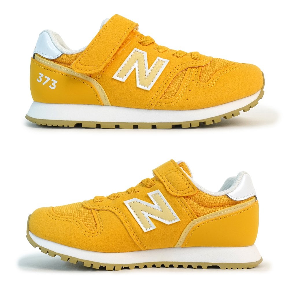 ニューバランス new balance 373 スニーカー 子供靴 キッズ シューズ 運動靴 靴 女の子 普段履き NB Y373 47C M イエロー 黄色