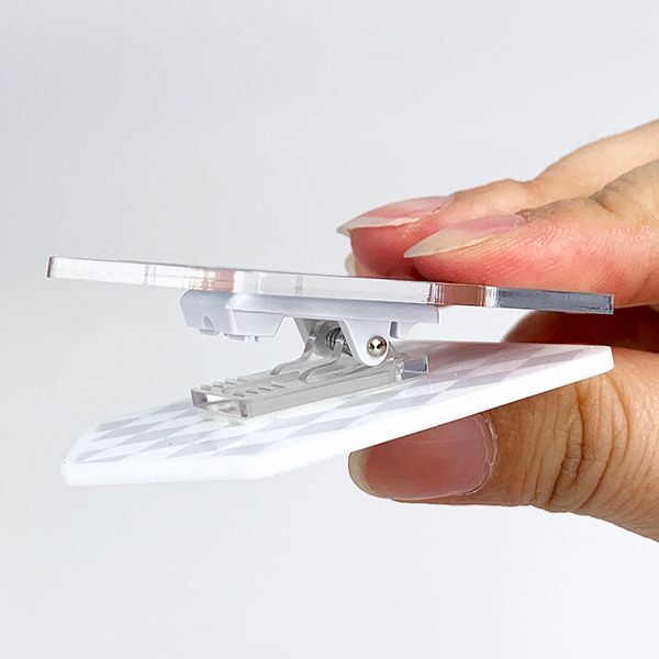 ディズニー ツイステッドワンダーランド ダイカットクリップ オクタヴィネル寮 ツイステ クリップ 文具 ダイカット  クリア グッズ