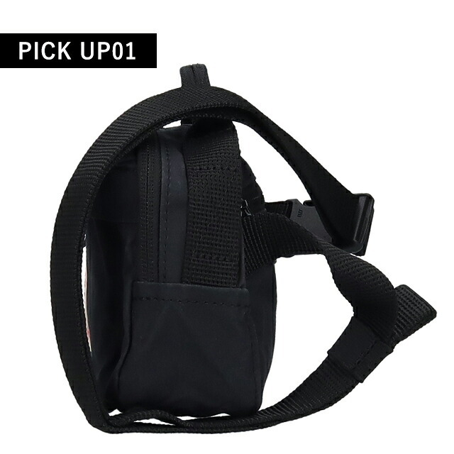 フェールラーベン ヒップパック メンズ レディース ブランド FJALLRAVEN KANKEN HIP PACK ウエストポーチ 2WAY F23796 Black