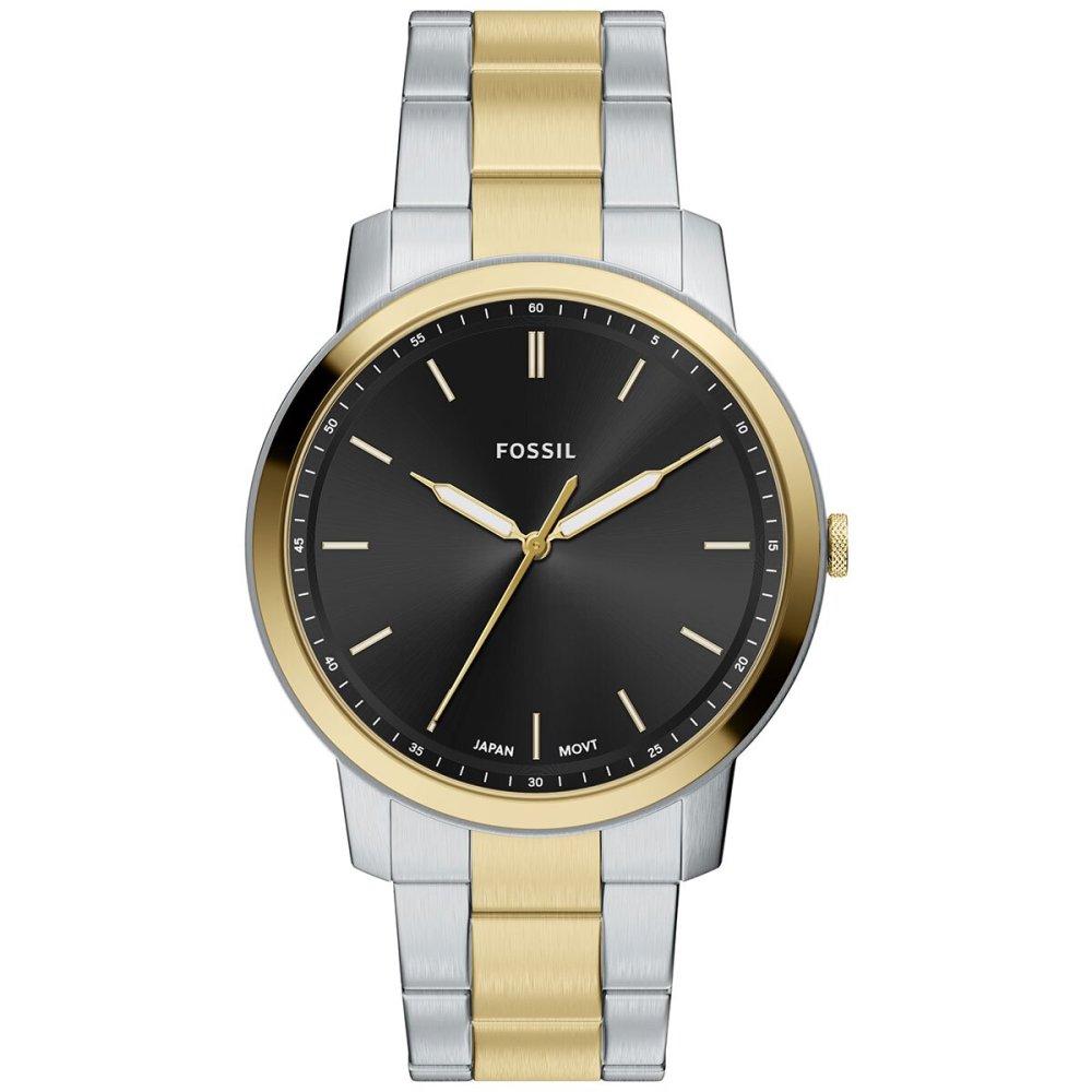 フォッシル FOSSIL 腕時計 メンズ MINIMALIST アナログ ツートーン ステンレススチールウォッチ FS6182【2026 新作】