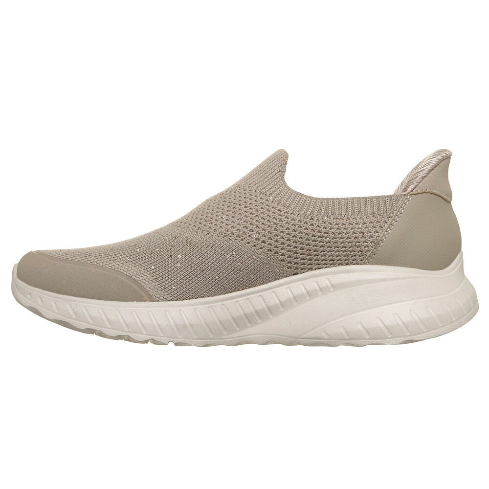 スケッチャーズ スリップインズ レディース スニーカー スリッポン ボブス スクワッド カオス サトル スパークル SKECHERS Slip-ins 立ったまま履ける 手を使わずに履ける ハンズフリー 靴 ノーマル幅 117252