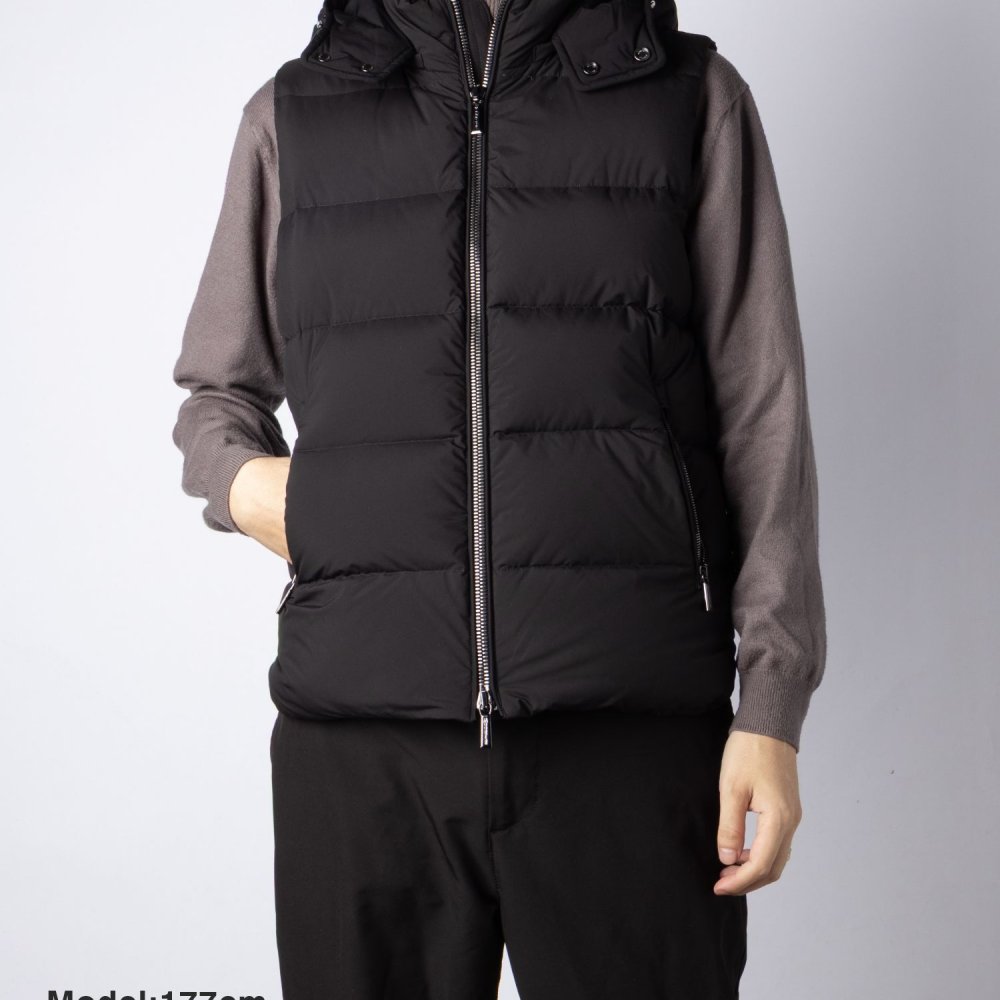 ムーレー MOORER ACQUA SERIES アクアシリーズ FIRE-SKT ファイアー フーディー MOUGI200307 TEPA034 ダウンベスト メンズ アウター 防水 FIRE SKT