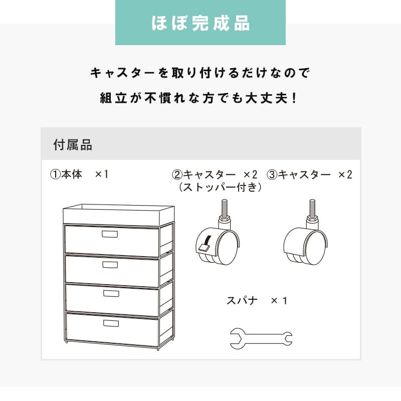 ラック ランドリー 4段 幅60.5cm カゴ 洗濯かご 4個つき 洗濯機 収納 おしゃれ スリム 縦型 洗濯機収納 ランドリー収納 ホワイト グレー 収納棚 洗濯物 洗面所 脱衣所 新生活