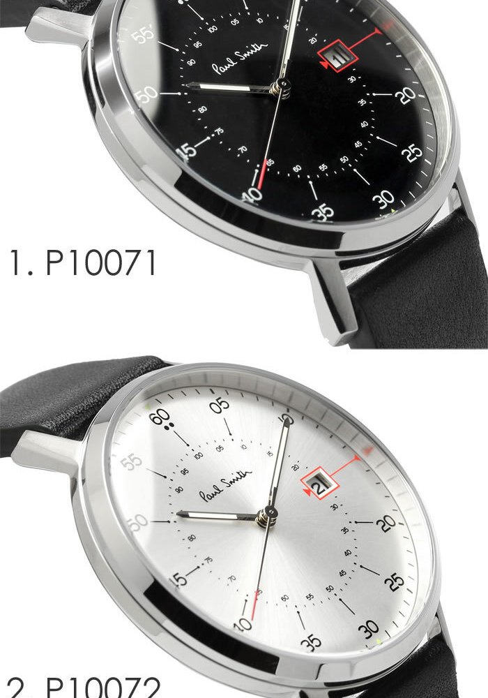 ポールスミス Paul Smith 腕時計 メンズ 革ベルト 41mm レザー ステンレス クラシック ブランド 人気 ウォッチ ギフト プレゼント ゲージ GAUGE P10071 P10072 P10073 P10074 P10075 P10079