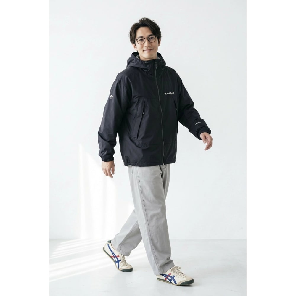 【ラッピング無料】mont-bell モンベル サンダーパス ジャケット Men's #1128770 レインジャケット 防水透湿 ドライテック ブラック S M L XL ギフト