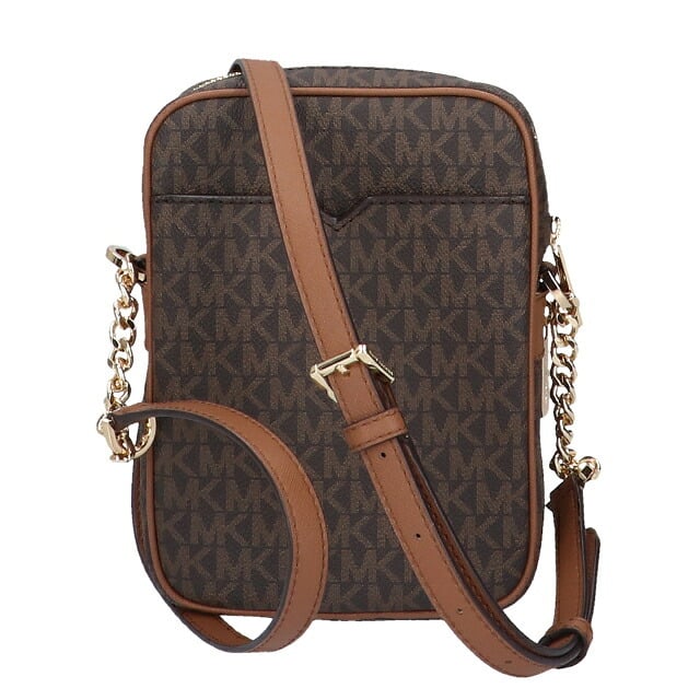 マイケルコース ショルダーバッグ レディース アウトレットブランド MICHAEL KORS ジェットセット トラベル 35F1GTVC2B-BR BROWN
