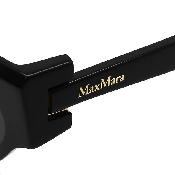マックスマーラ サングラス MAX MARA MM0139/S 01A 55 サングラス グローバルフィット MM0139-01A-55 ブラック グレー ユニセックス