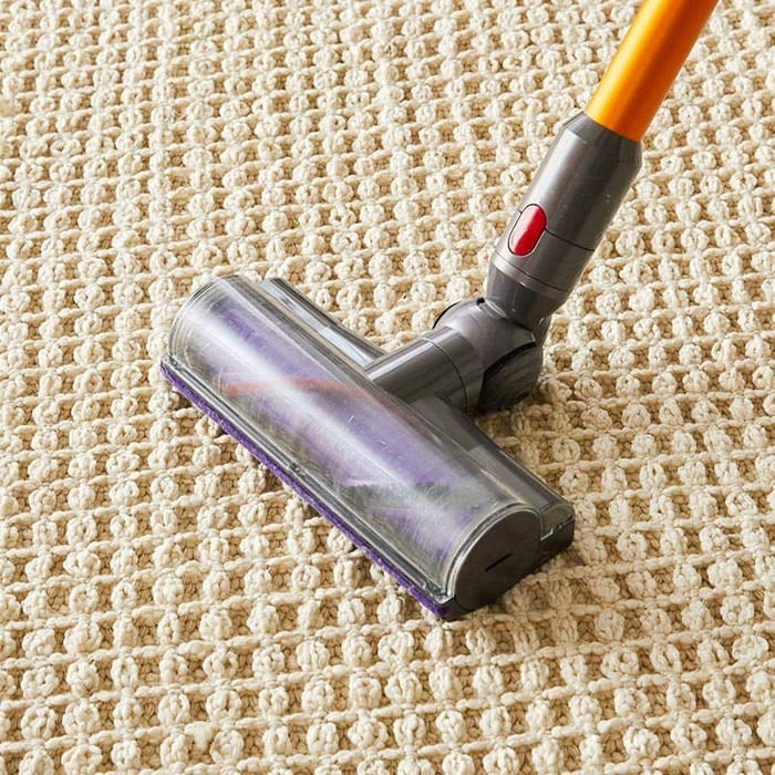 ラグ カーペット 玄関マット 室内 マット ワッフル 綿混 洗える コットン ふわふわ ビッグワッフル 北欧 おしゃれ オールシーズン 厚手 かわいい ふかふか 綿素材