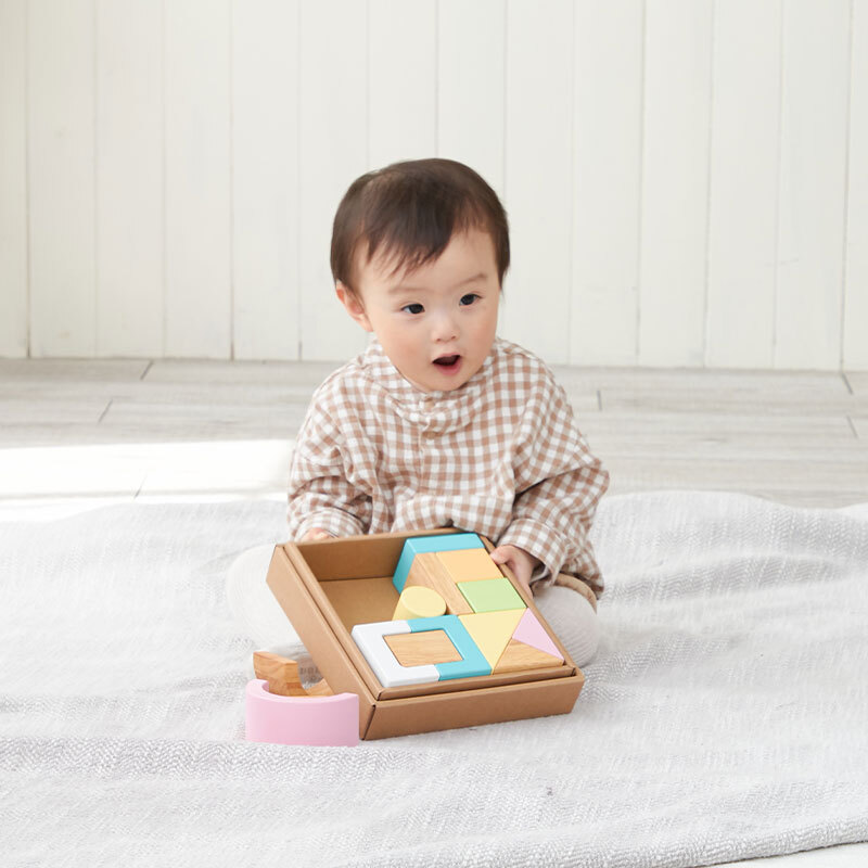 積み木 SOUNDブロックス シャーベット | 誕生日プレゼント   1歳 1歳半 2歳 女の子 男の子 名入れ 誕生日 プレゼント おもちゃ 木のおもちゃ 木製玩具 木製 知育玩具 誕生日 クリスマス プレゼント 入園祝い ギフト ベビーギフト エデュテ