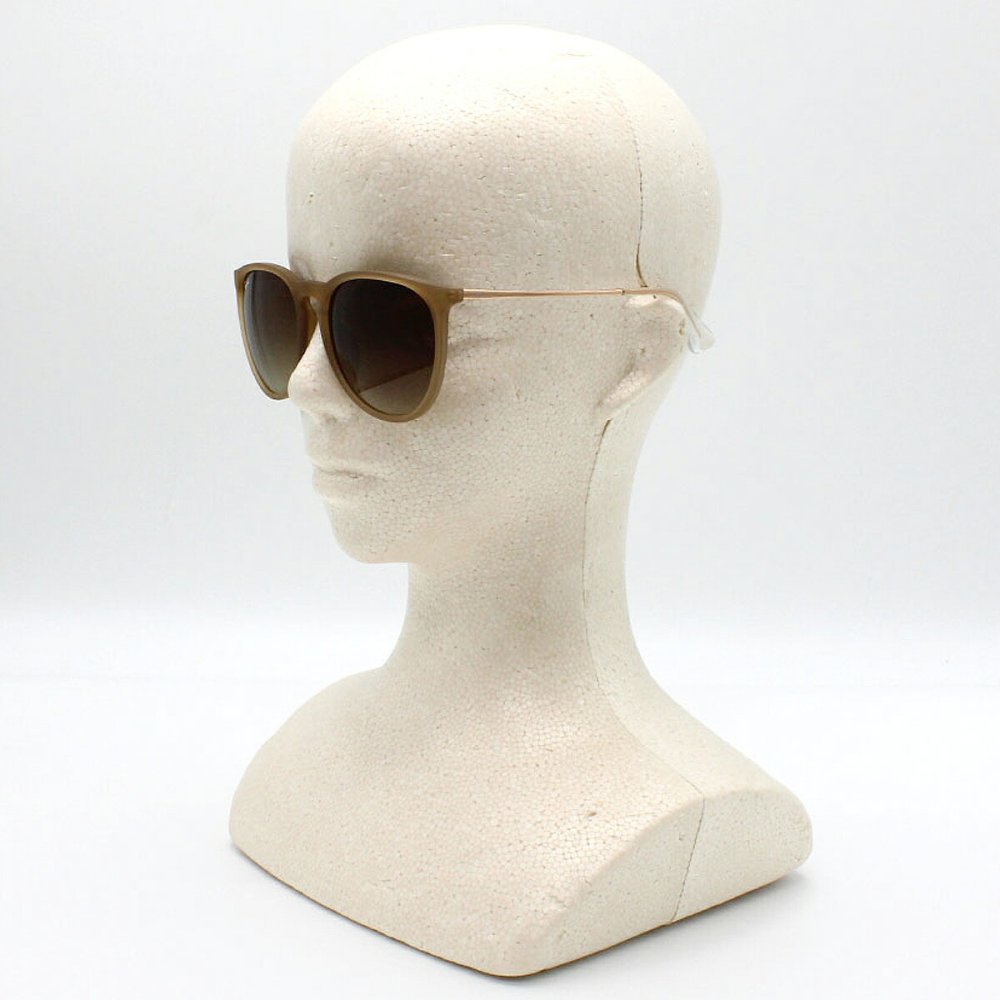 レイバン Ray-Ban サングラス エリカ ローブリッジフィット UVカット アイウェア ボストン ウェリントン 0RB4171F 681413 57 メンズ レディース ユニセックス ラバーベージュ+ブラウングラデーション 海外正規品