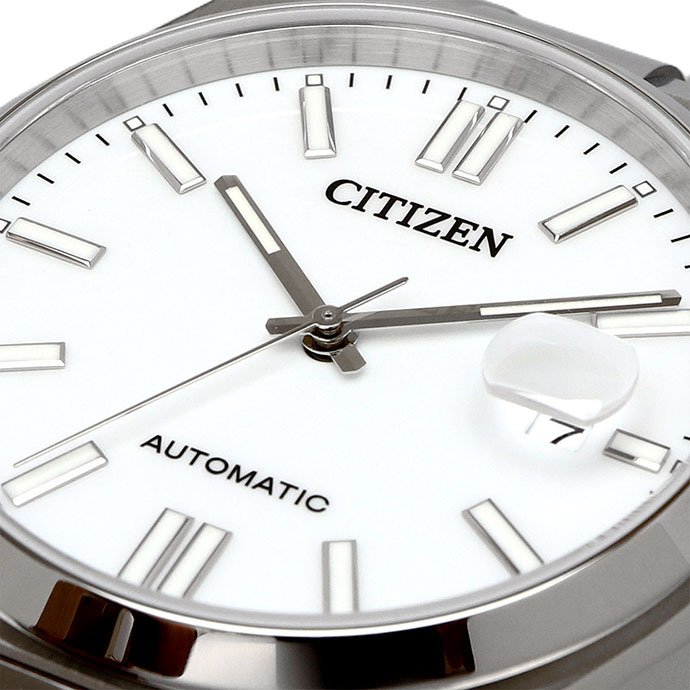 CITIZEN 腕時計 シチズン 時計 ウォッチ シチズン コレクション TSUYOSA Collection ツヨサ コレクション 自動巻き メカニカル ホワイト メンズ NJ0150-81A [並行輸入品]