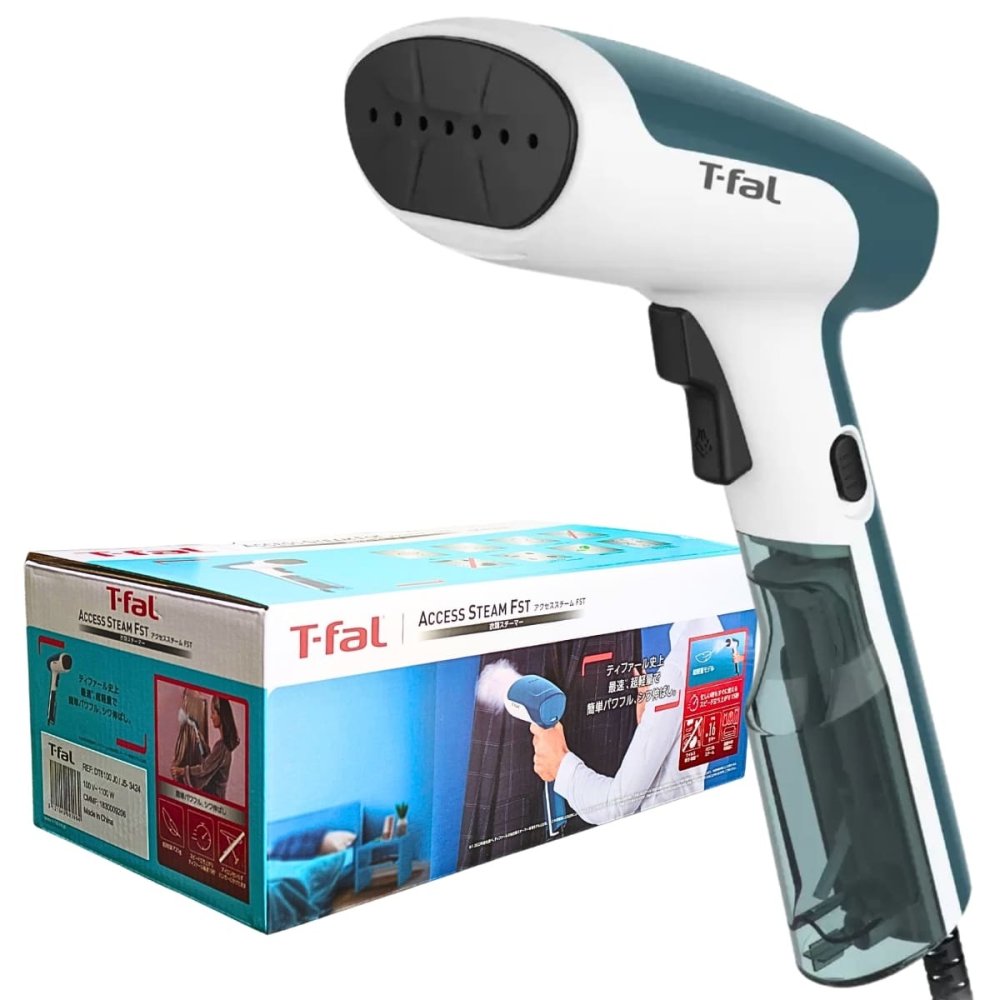 T-fal ( ティファール )  衣類スチーマー   アクセススチームファスト　DT6100J0　高速15秒立ち上がり　軽量725g　衣類ケア 花粉・アレルギー対策　シワ伸ばし　ハンディスチーマー　#58406