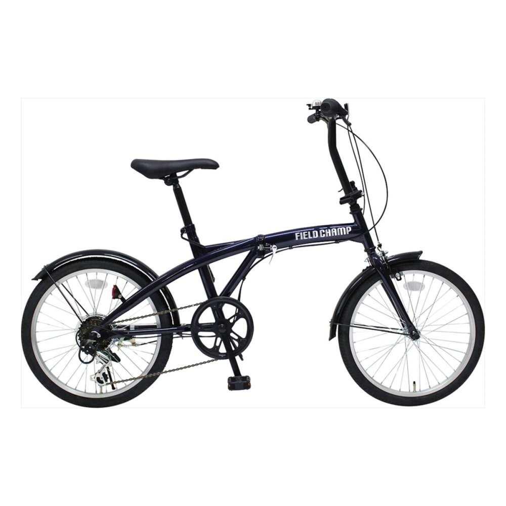 フィールドチャンプ 20インチ6段折畳み自転車 BL 折りたたみ自転車 変速機能 サイクリング【北海道・沖縄県・離島 配送不可】