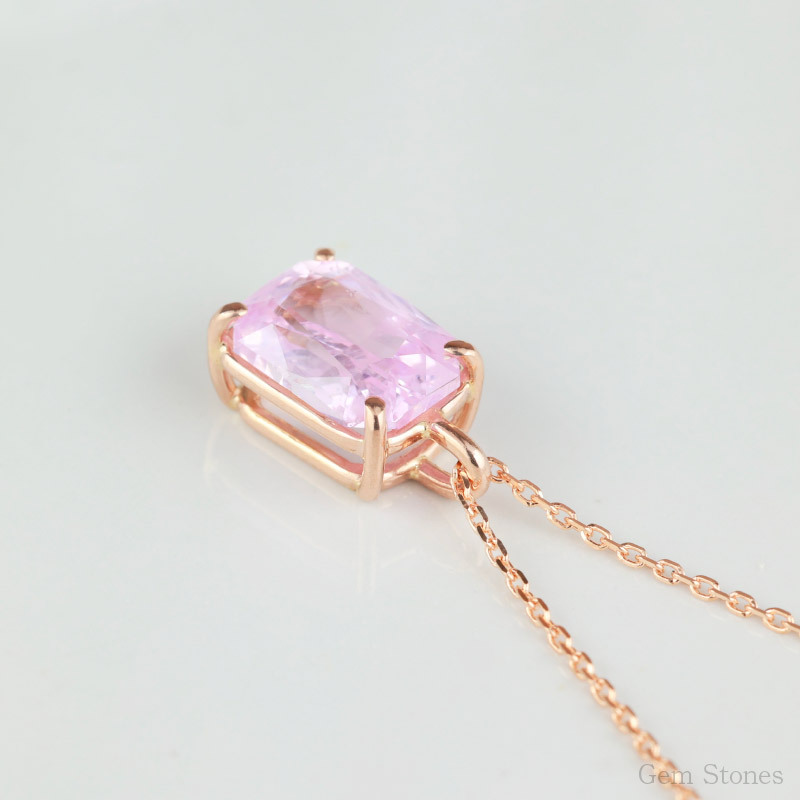  非加熱 パパラチアサフィア 1.99ct K18PG 18金 ピンクゴールド ネックレス ペンダント レディース 一粒ネックレス サファイアネックレス ジュエリー ピンク サファイア 誕生石  プレゼント Drops