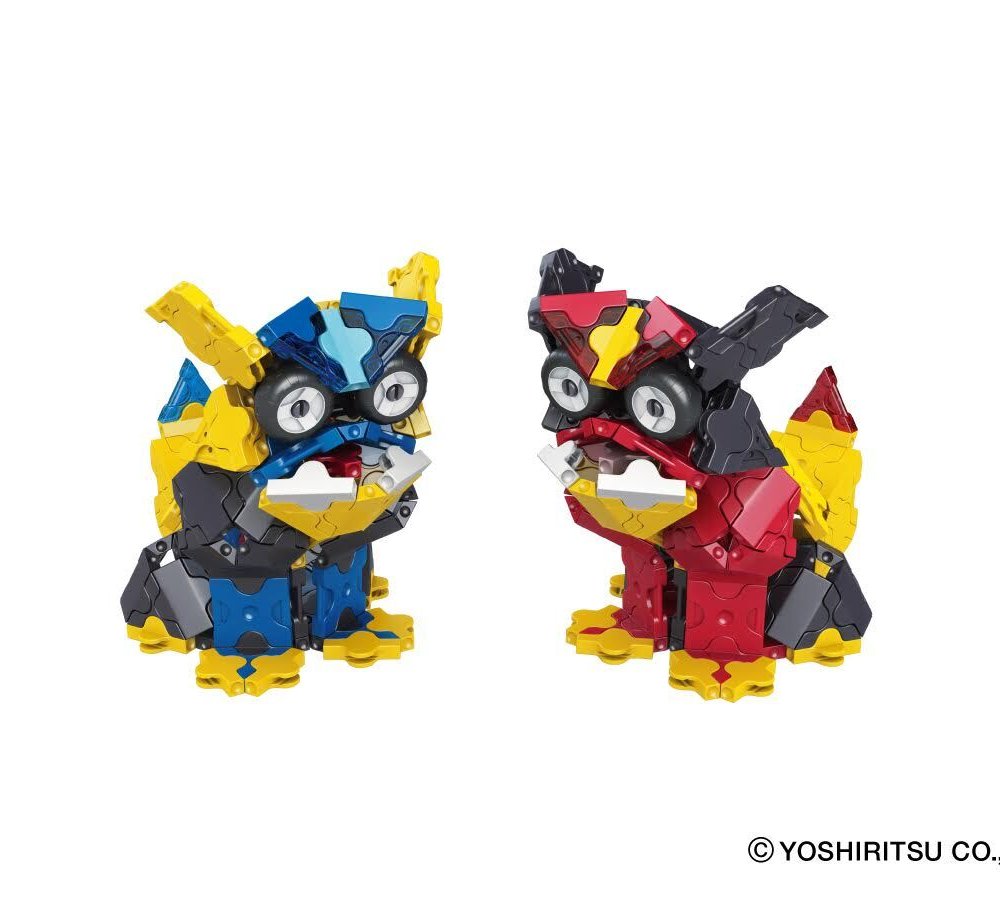 【2026年10月新仕様】LaQ　ラキュー ミスティカルビースト キメラ プラスチックコンテナVer L009647  Yoshiritsu ヨシリツ　知育　ブロック　玩具 日本製 送料無料