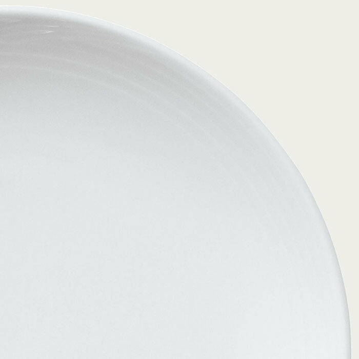 アークティック ホワイト 16.5cmクーププレート 〈4000L/91513〉 ノリタケ 正規品 化粧箱なし 業務用 自宅用 オープンストック 電子レンジ対応 食洗機対応 食器