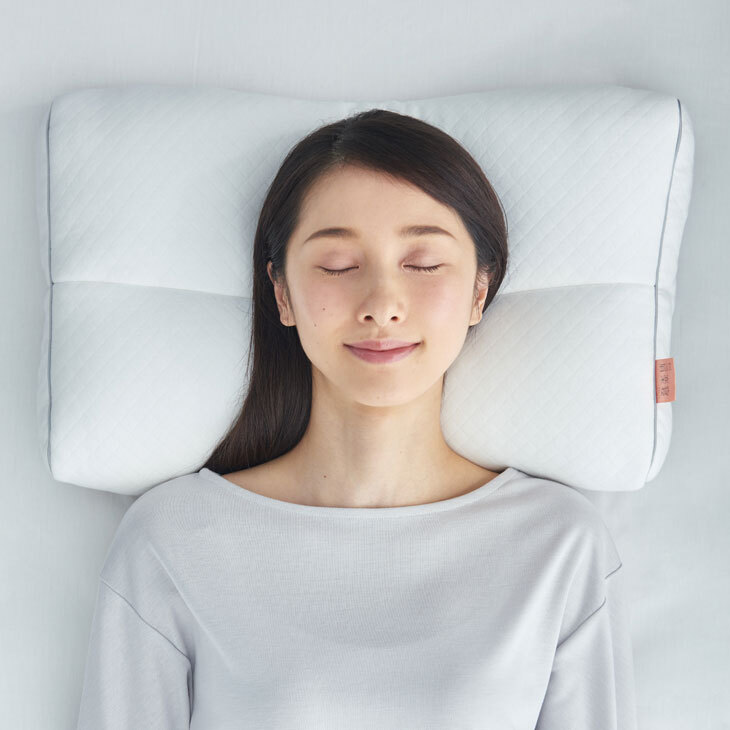 西川 医師がすすめる健康枕 もっと 肩楽寝 かたらくね 枕 まくら マクラ 肩こり 首こり ストレートネック 高め 低め パイプ枕 補充パック付き 洗える 日本製　送料無料